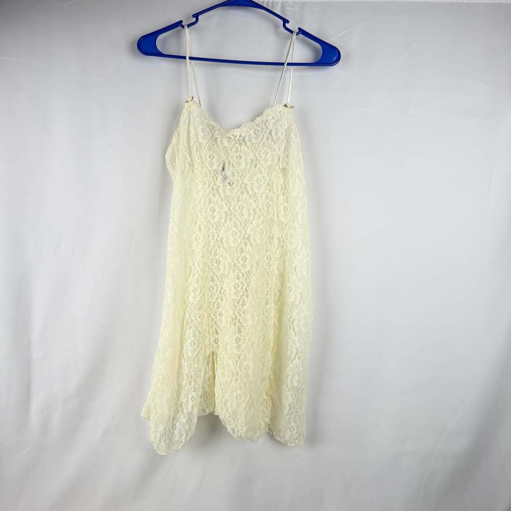 Expressions by California Dynasty Vintage Lace Camisole Slip
